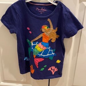 Mini Boden 5-6yrs mermaid t-shirt